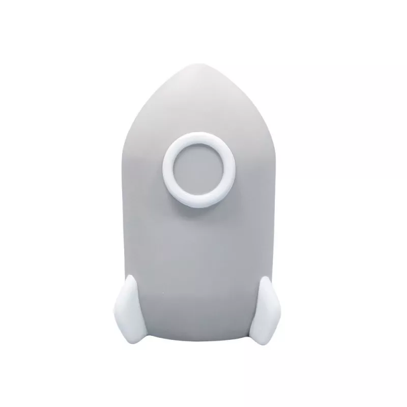 Lampa de veghe cu LED, cu oprire cronometrata, forma racheta, gri, Lumilu Sweet Dreams Rocket, Reer 52271, [],bestfam.ro