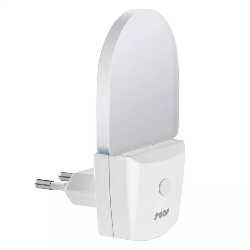 Lampa de veghe pentru priza, cu comutator, 0+ luni, Reer NightGuide 52390, [],bestfam.ro