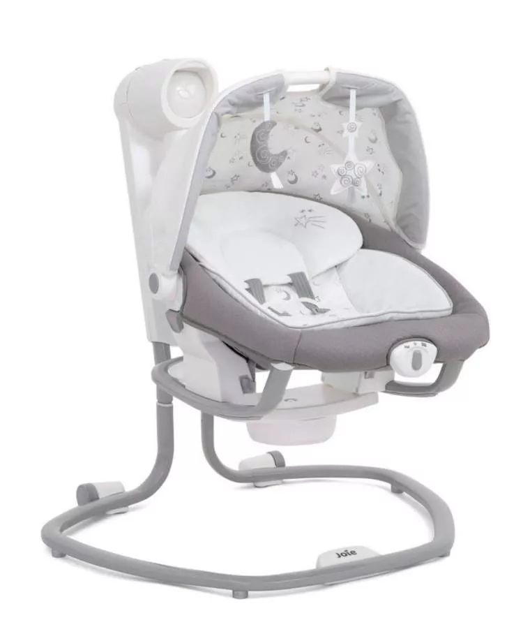 Leagan si balansoar rotativ - Serina 2in1 - Starry Night - Joie, [],bestfam.ro