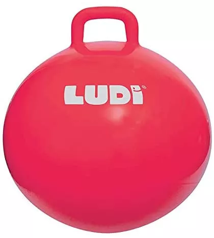 Minge saltareata - RED, 55 cm - Ludi, [],bestfam.ro