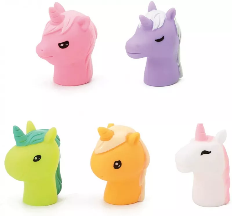 Set 5 marionete deget - Unicorn - Ludi, [],bestfam.ro