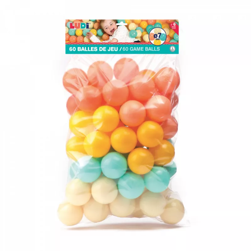 LUDI Set bile joaca colorate, [],bestfam.ro