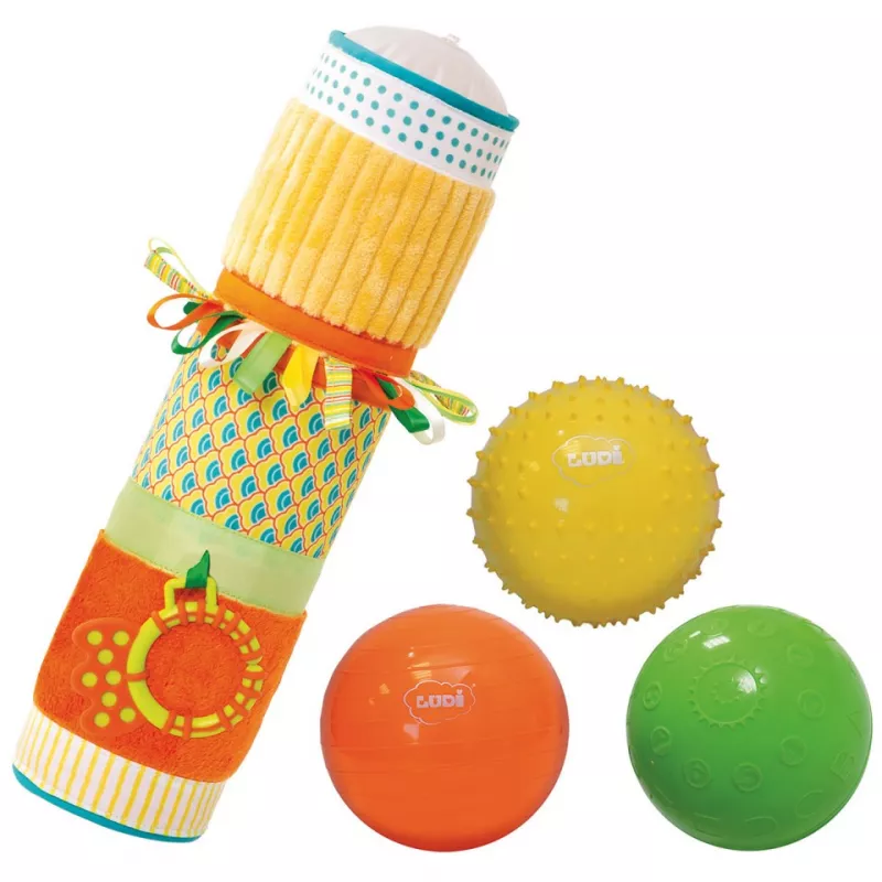 Set senzorial - Tub + 3 mingi - Ludi, [],bestfam.ro