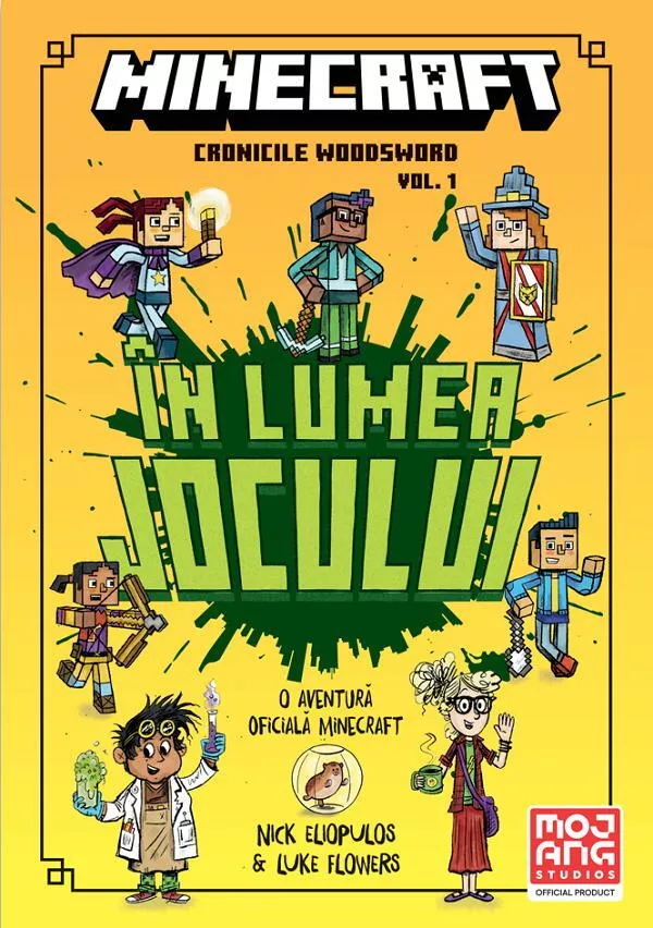 Minecraft - Cronicile Woodsword Vol. 1: In lumea jocului, [],bestfam.ro