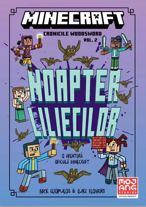 Minecraft - Cronicile Woodsword Vol. 2: Noaptea liliecilor, [],bestfam.ro