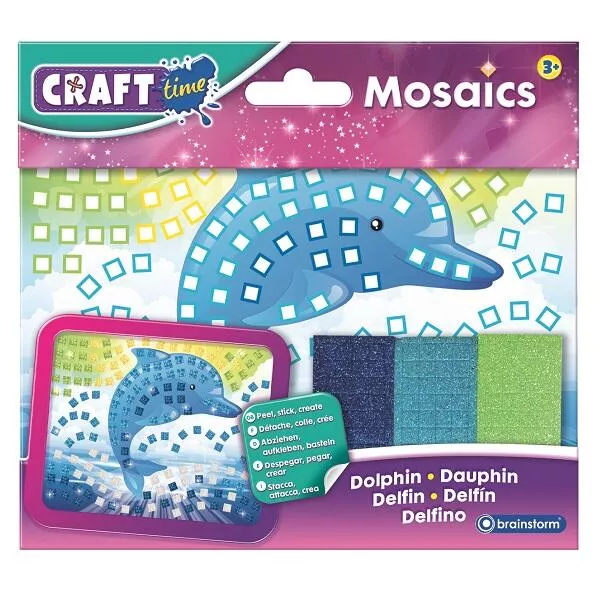 Mini mozaic - Delfin, [],bestfam.ro