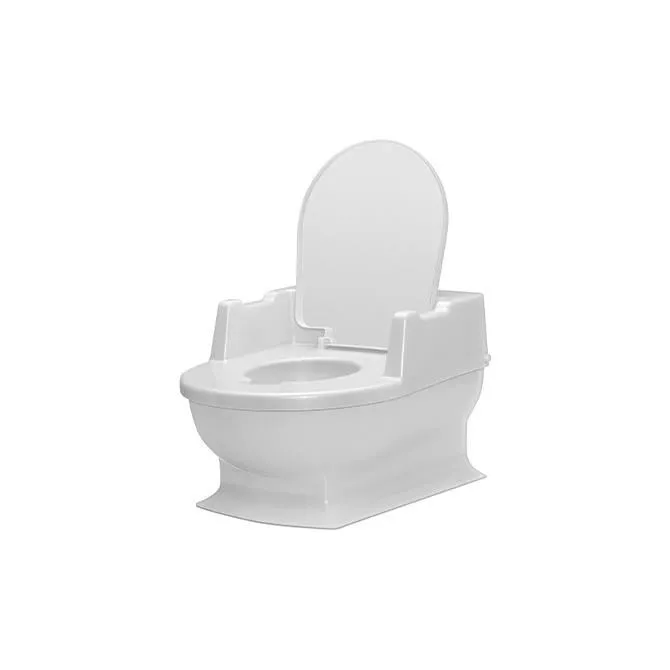 Minitoaleta SitzFritz pentru copii, olita educationala, 18+ luni, alba, Reer 44220, [],bestfam.ro