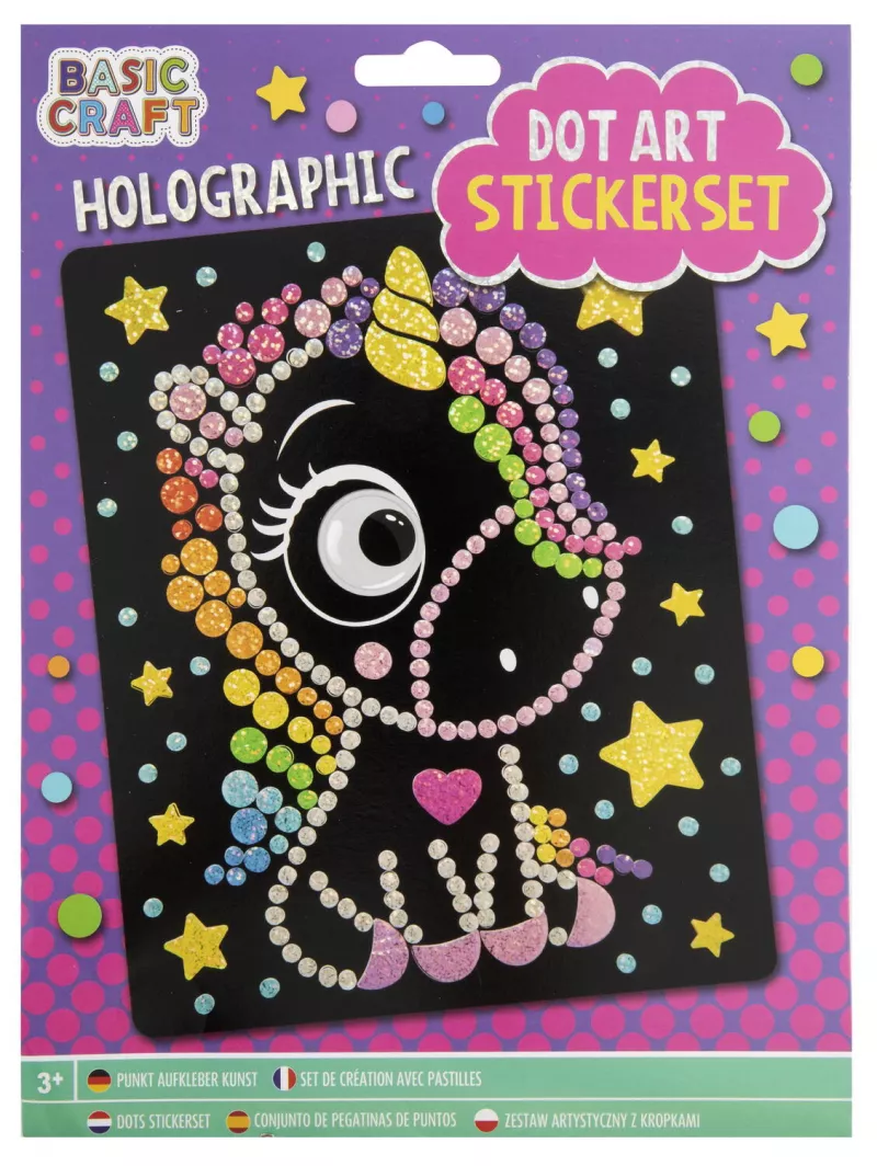 Mozaic cu autocolante - Unicorn, [],bestfam.ro