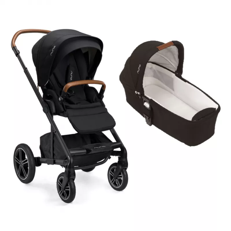 Nuna - Carucior 2 in 1 Mixx Next Caviar, [],bestfam.ro