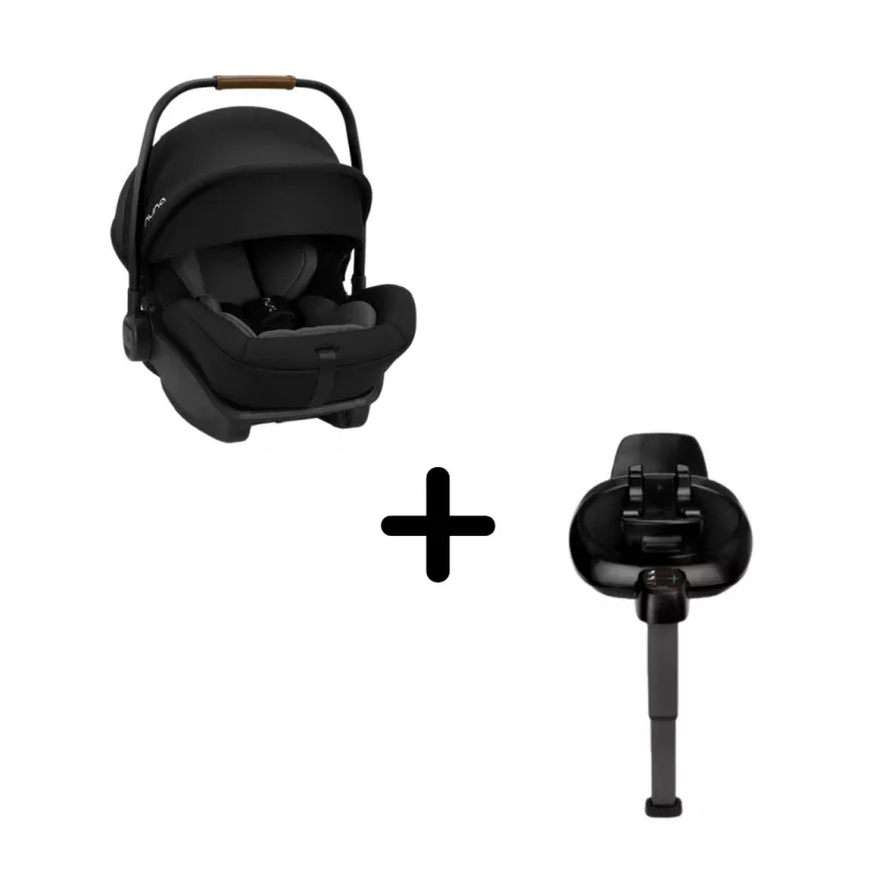 Nuna - Set scoica auto i-size ARRA Next Caviar + Baza isofix BASE next i-Size pentru ARRA next, [],bestfam.ro