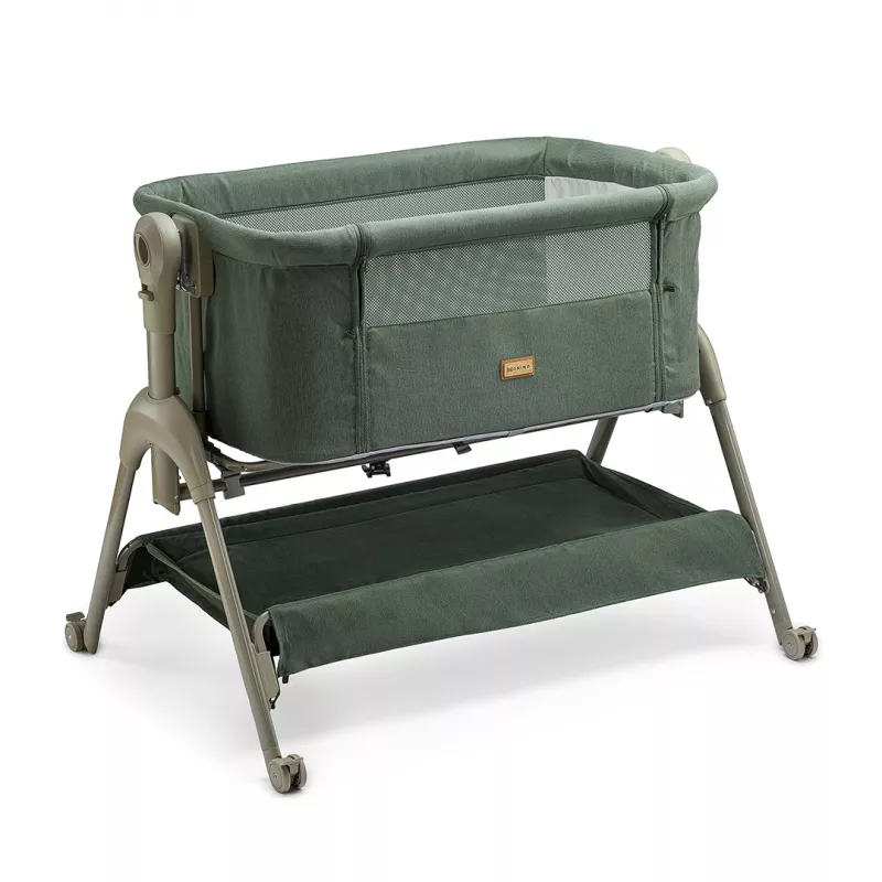 ONINO -  Patut co-sleeper HOLD.me, Sleepy Forest, [],bestfam.ro