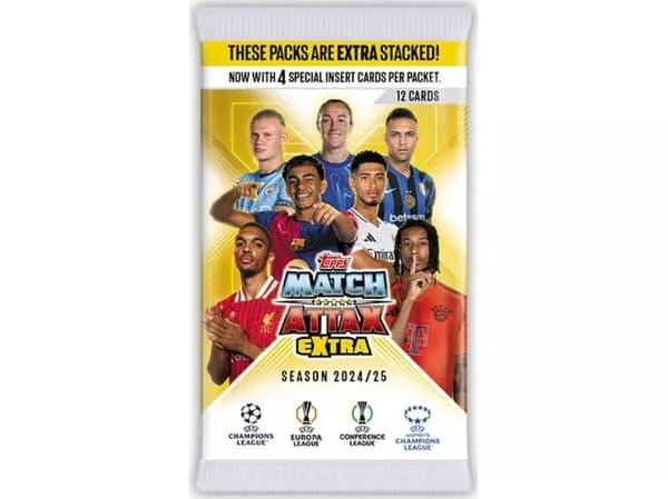 Pachet cartonase Extra - Topps Match Attax 24/25, [],bestfam.ro