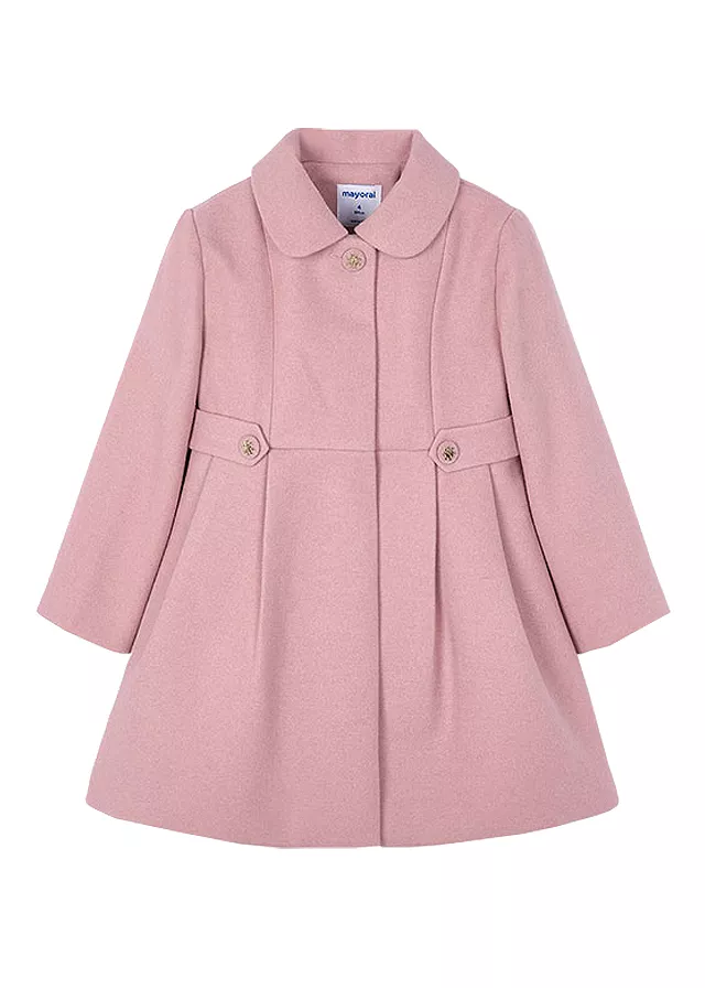 Palton stofa - Roz - Mayoral  8 ani, [],bestfam.ro