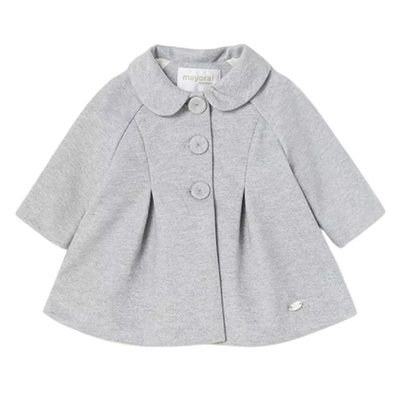Palton stofa - Gri - Mayoral  2-4 luni, [],bestfam.ro