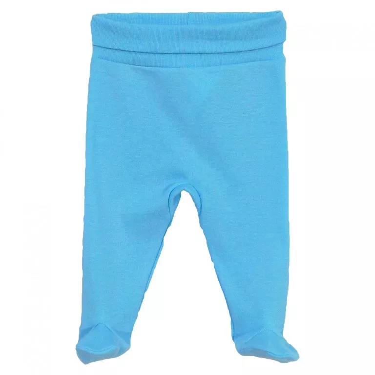 Pantaloni cu botosi Albastru deschis 0 luni, [],bestfam.ro