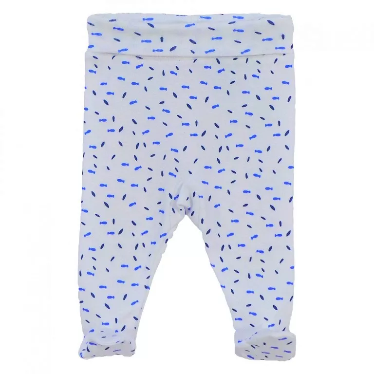 Pantaloni cu botosi Albastru deschis 0 luni, [],bestfam.ro