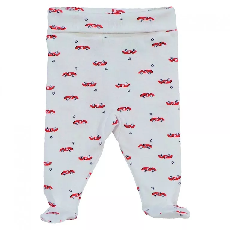 Pantaloni cu botosi Masinute rosii, [],bestfam.ro
