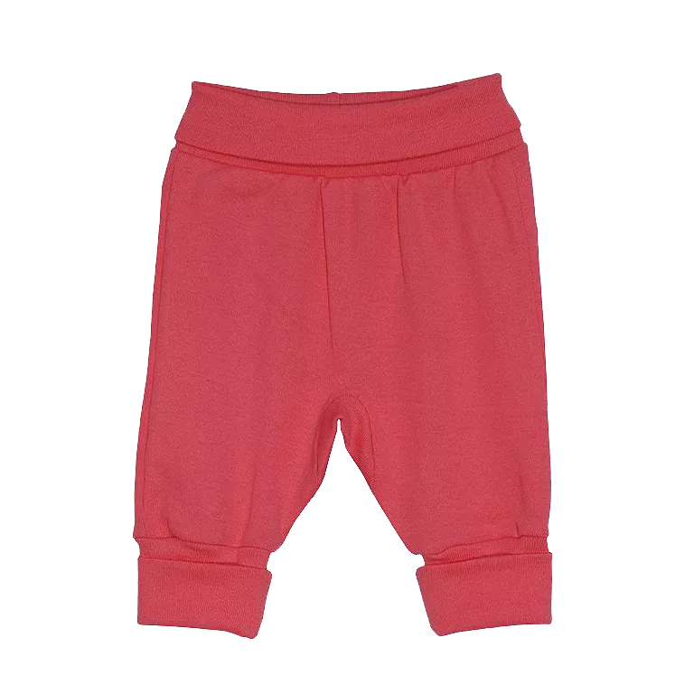 Pantaloni cu mansete - Rosu 3 luni, [],bestfam.ro