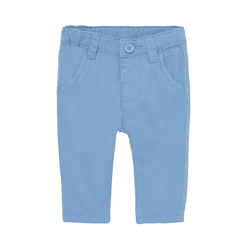 Pantaloni lungi - Chino - Bleu - Mayoral 2-4 luni, [],bestfam.ro