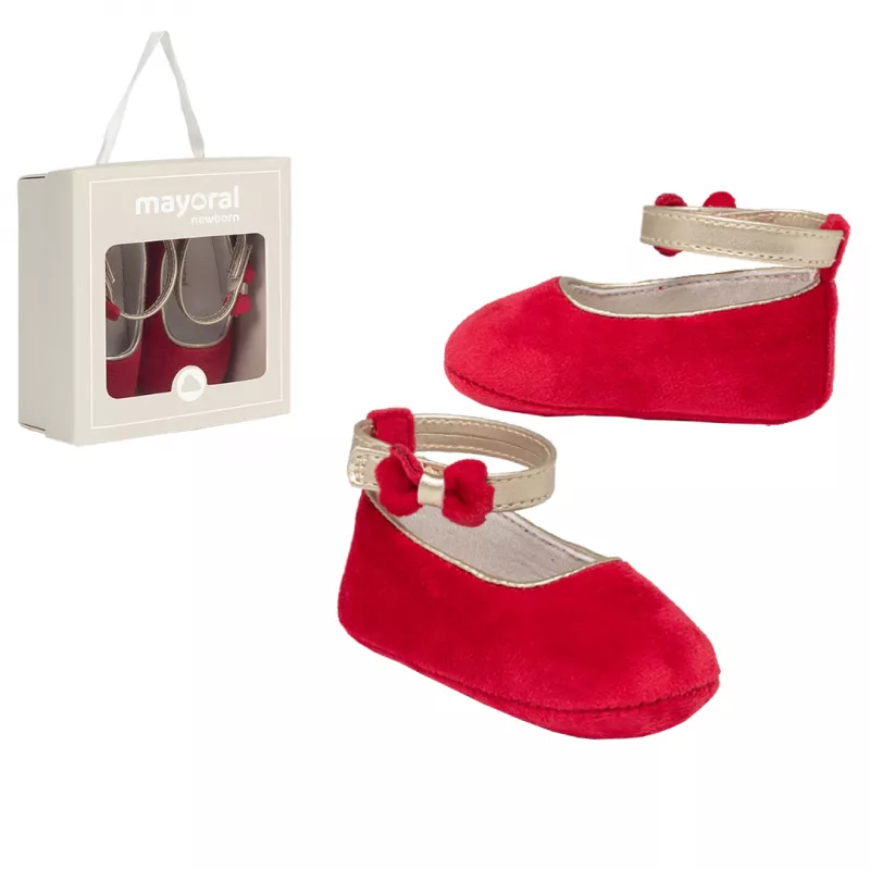 Pantofi catifea - Rosu - Mayoral  19, [],bestfam.ro