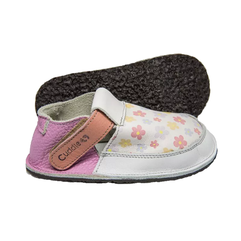 Pantofi - Daisies - Alb - Cuddle Shoes  20, [],bestfam.ro