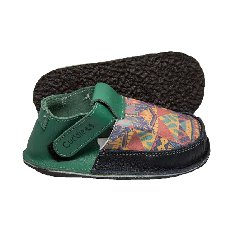 Pantofi - Tribal - Verde - Cuddle Shoes 23, [],bestfam.ro
