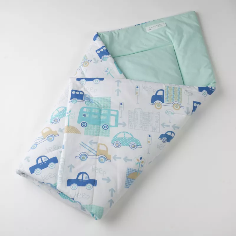 Paturica - Blue Car - Maradalia Kids, [],bestfam.ro