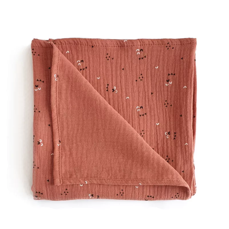 Paturica muselina Earthy Marsala, [],bestfam.ro