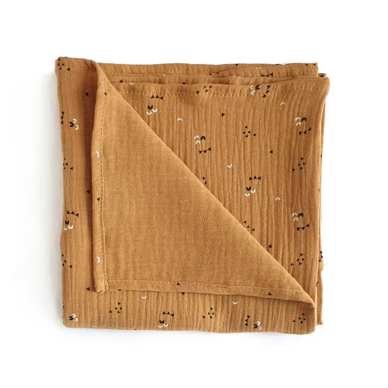 Paturica muselina Earthy Camel, [],bestfam.ro