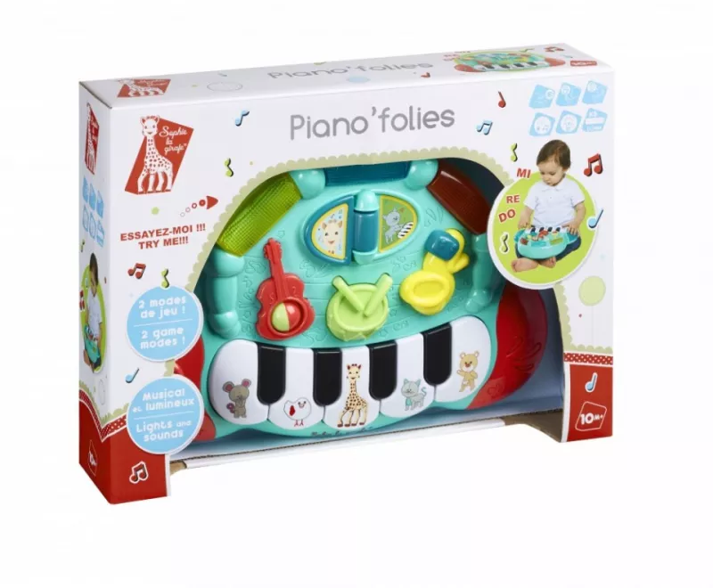 Pian muzical luminos - Sophie la Girafe, [],bestfam.ro