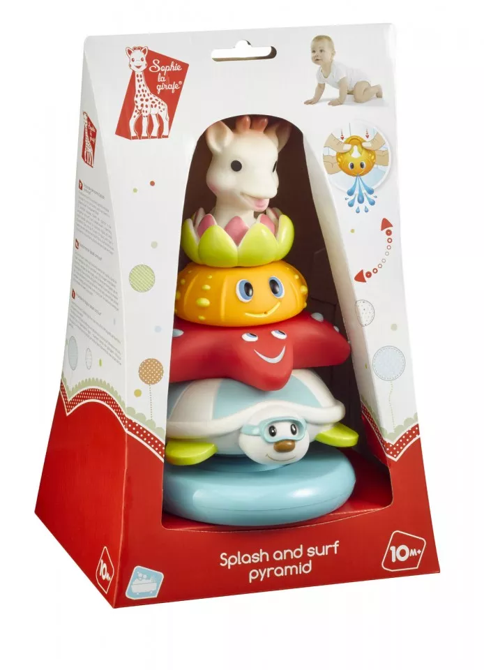 Piramida - Splash & Surf - Sophie la Girafe, [],bestfam.ro