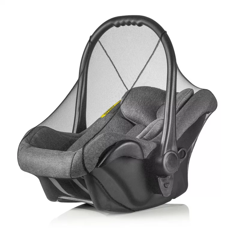 Plasa de insecte pentru scoica si scaun auto bebelusi, protectie tantari, 0+ luni, neagra, Reer BiteSafe 87011, [],bestfam.ro