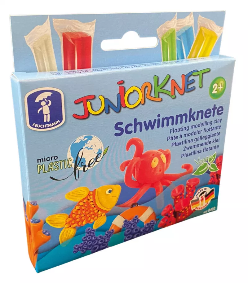 Plastilina plutitoare - 5 culori, [],bestfam.ro