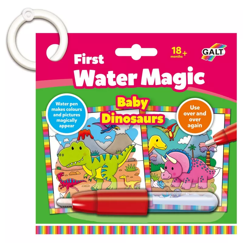 Prima mea carticica Water Magic - Micutii dinozauri, [],bestfam.ro