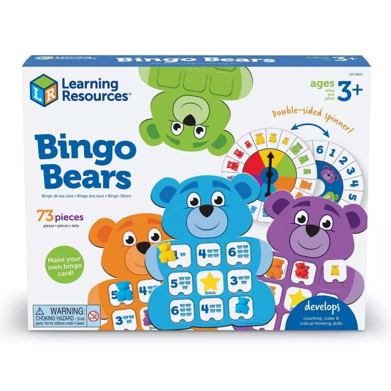 Primul meu joc de Bingo - Ursuletii veseli, [],bestfam.ro