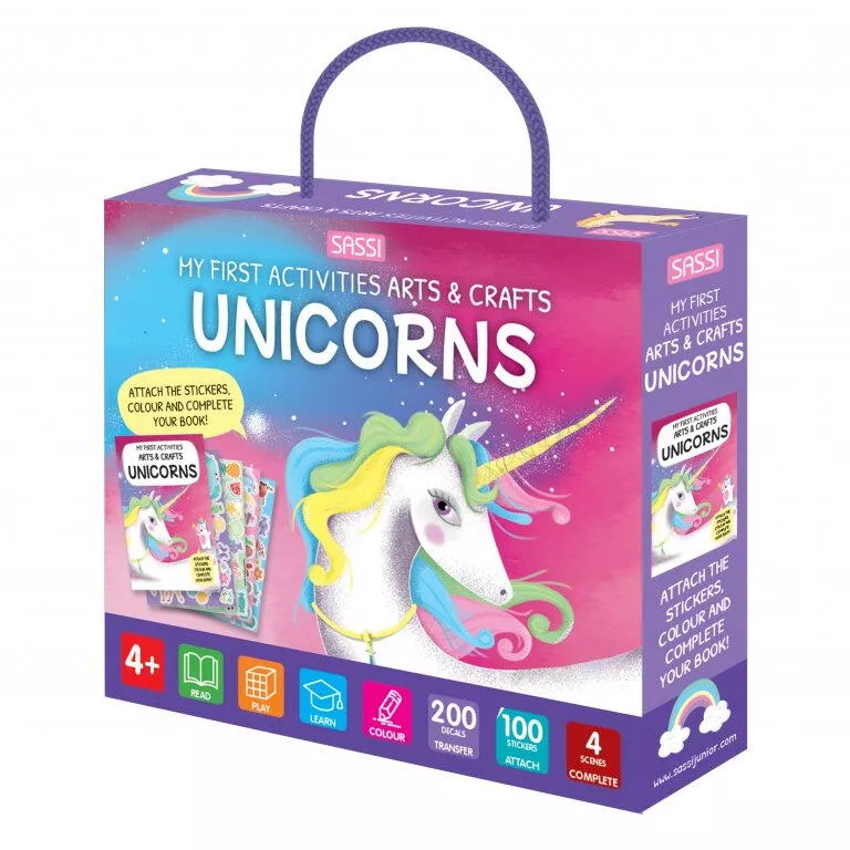 Primul set de arta & lucru manual - Unicorni, [],bestfam.ro