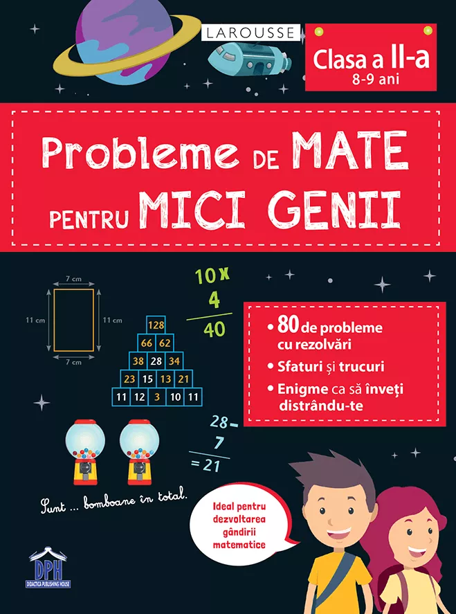 Probleme de mate pentru mici genii - Clasa a II-a (8-9 ani), [],bestfam.ro