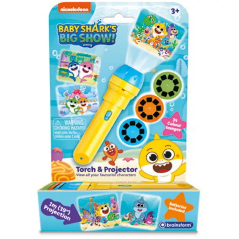 Proiector tip lanterna - Baby Shark, [],bestfam.ro