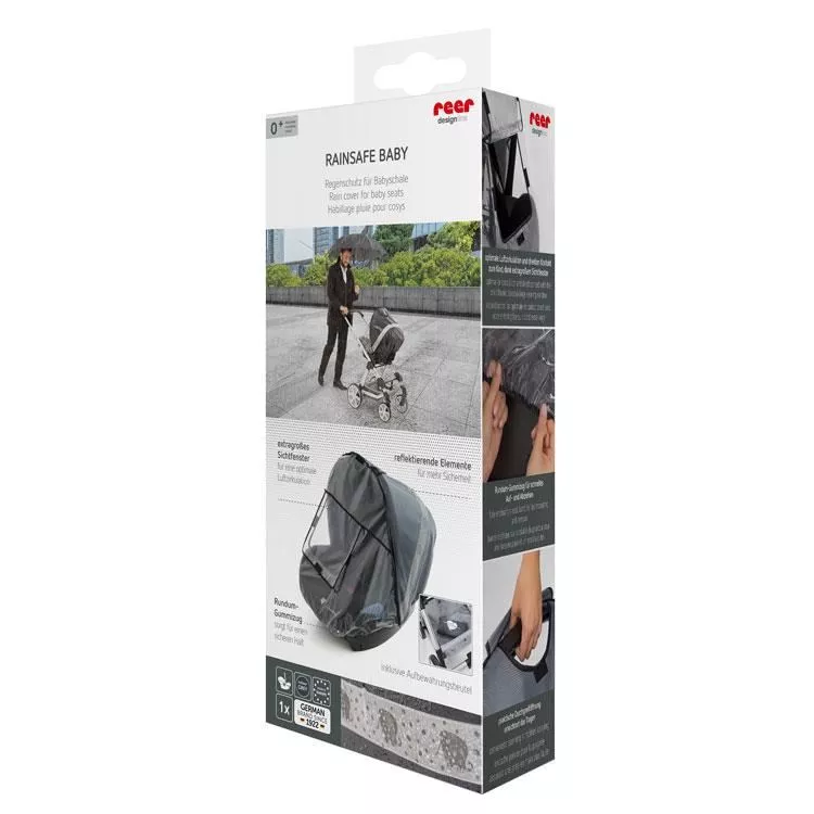 Protectie de ploaie pentru scoica RainSafe Baby REER 84051, [],bestfam.ro