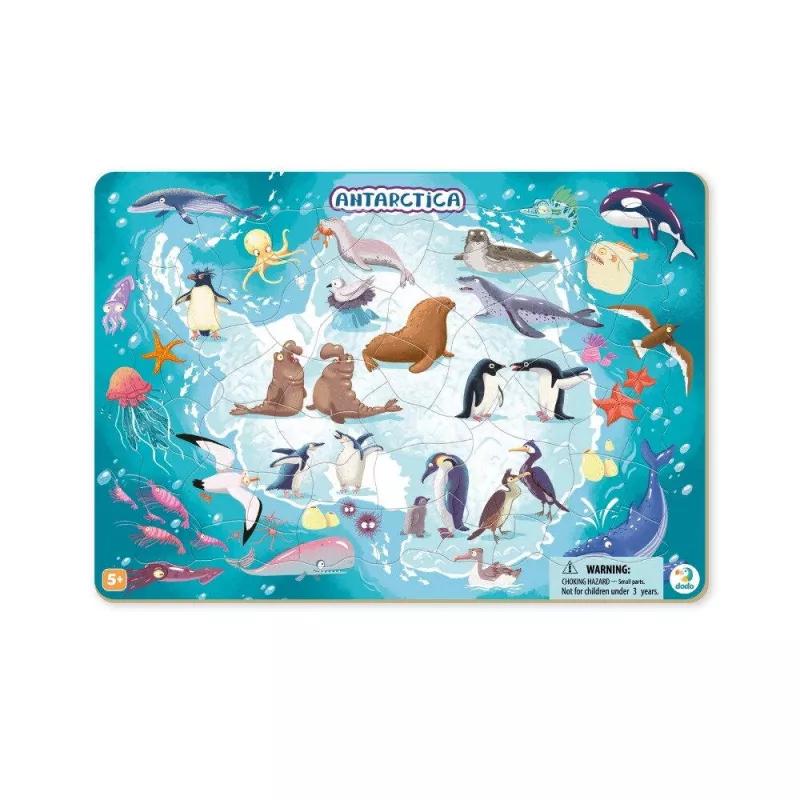 Puzzle cu rama - Antarctica (53 piese), [],bestfam.ro