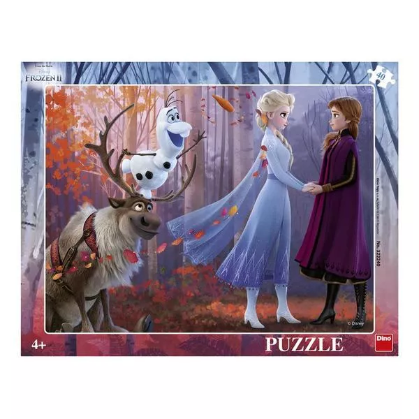 Puzzle cu rama - Frozen II (40 piese), [],bestfam.ro