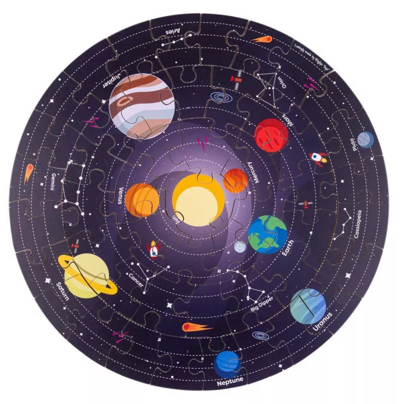 Puzzle de podea 360° - Sistemul solar, [],bestfam.ro