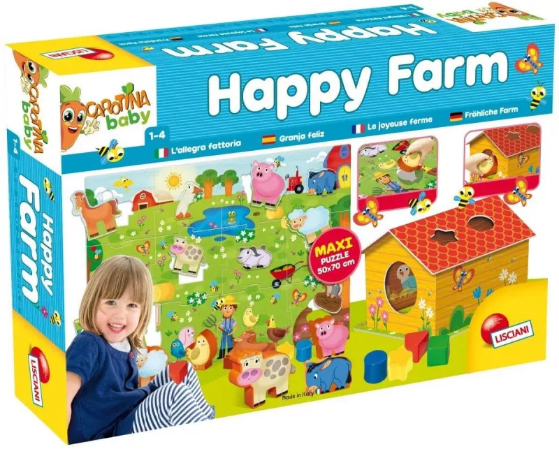 Puzzle de podea - Ferma cu surprize (12 piese), [],bestfam.ro