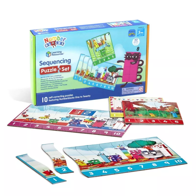 Puzzle - Exersam numaratul de la 1 -20 - Numberblocks, [],bestfam.ro
