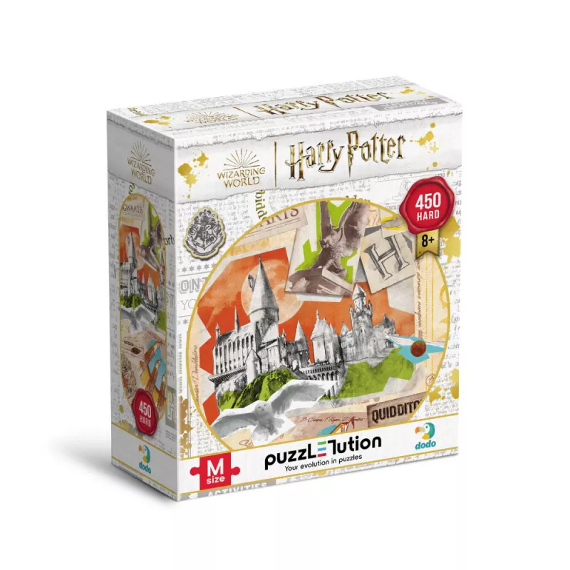 Puzzle Harry Potter - Scoala Hogwarts (450 piese), [],bestfam.ro