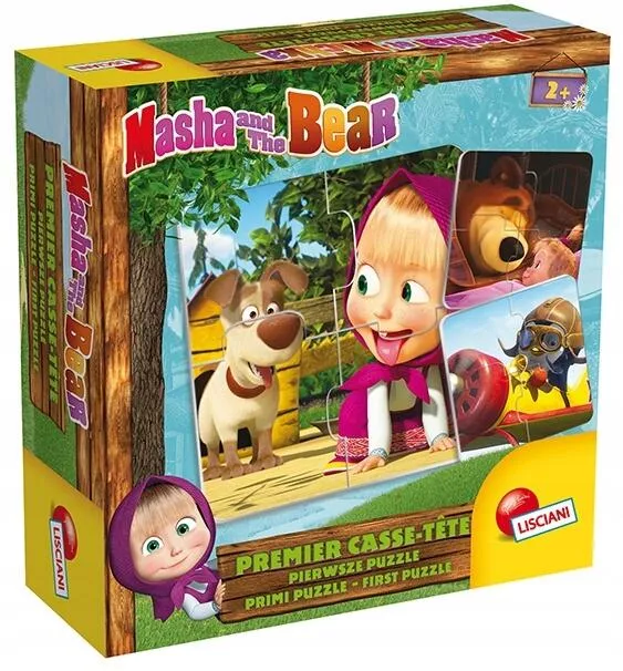 Puzzle - Masha si Ursul (3 x 4 piese), [],bestfam.ro