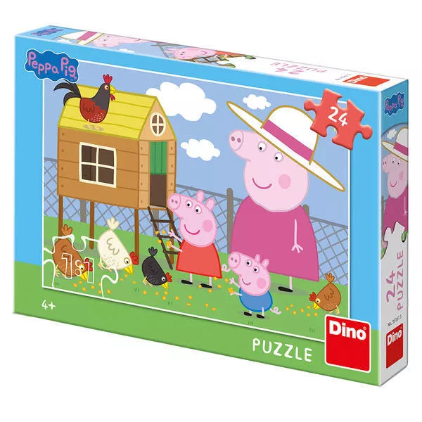 Puzzle - Peppa Pig - Puisorii (24 piese), [],bestfam.ro