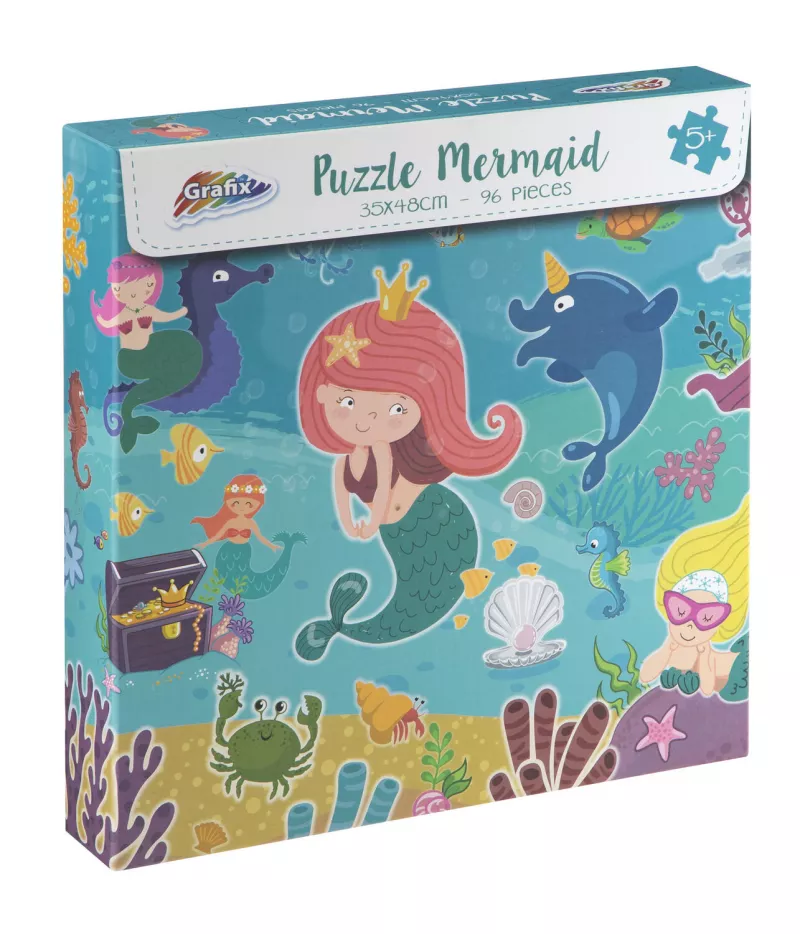 Puzzle - Sirene jucause (96 piese), [],bestfam.ro