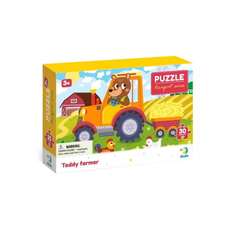 Puzzle - Ursuletul la ferma (30 piese), [],bestfam.ro