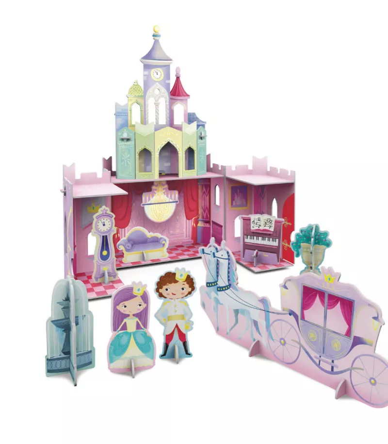Puzzle 3D - Castelul printesei, [],bestfam.ro